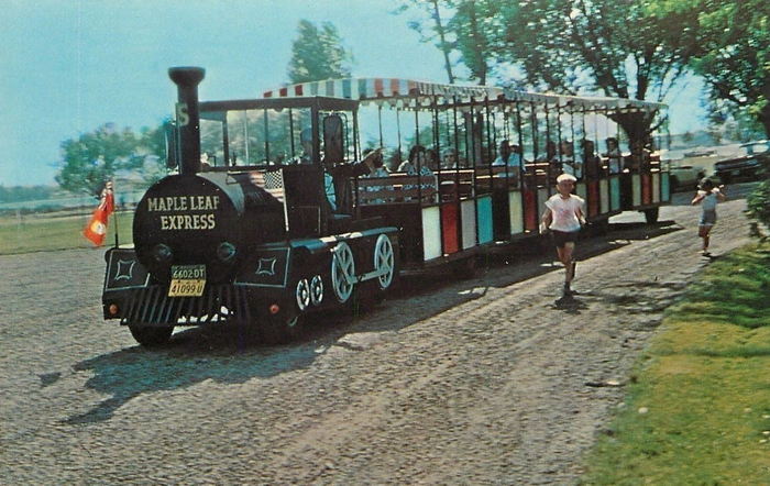 Soo Train Tours - Old Postcard (newer photo)